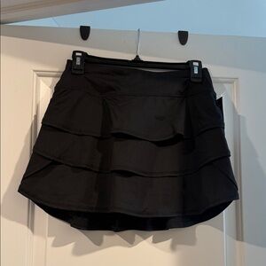 Ideology Black Tiered Mini Skirt